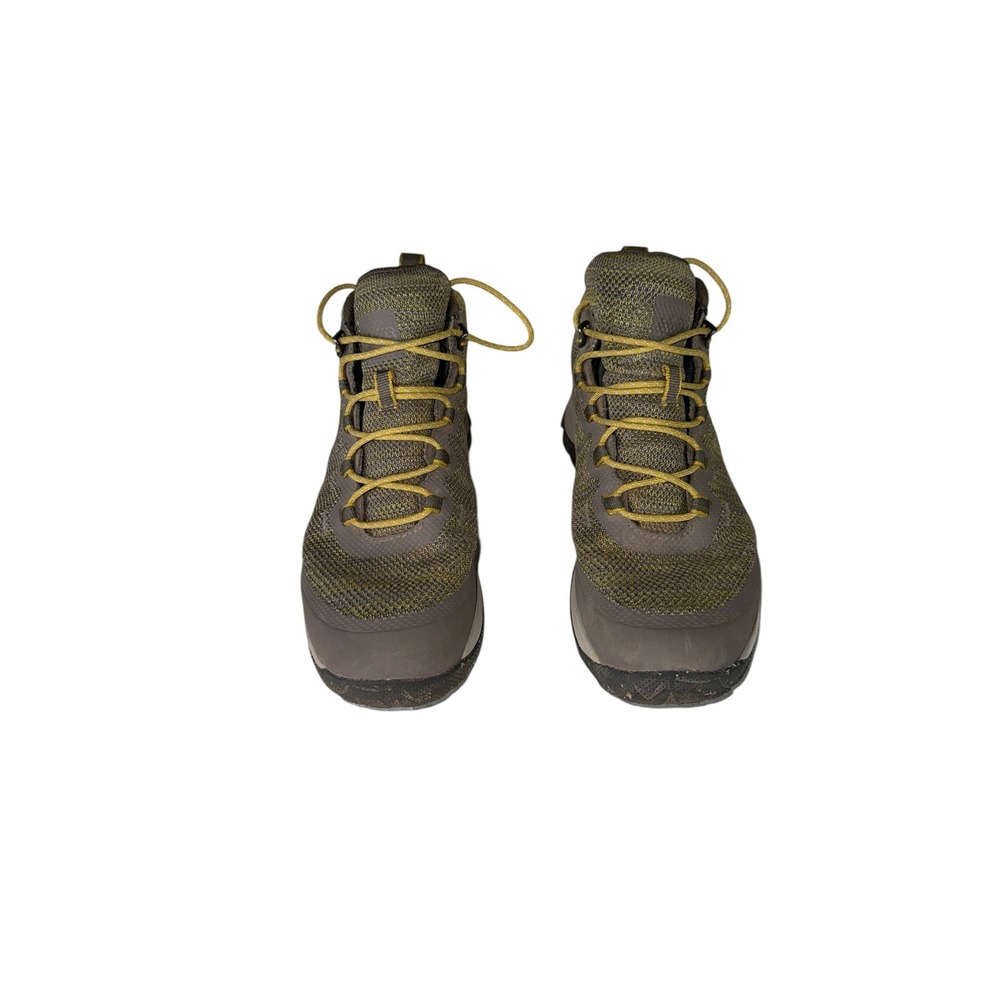 REI Co-op‎ Flash Hiking Boots Womens 8 Brown Yellow Waterproof 00022948 W
